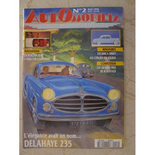 Automobilia 2 - Delahaye 235 + Autres Thèmes