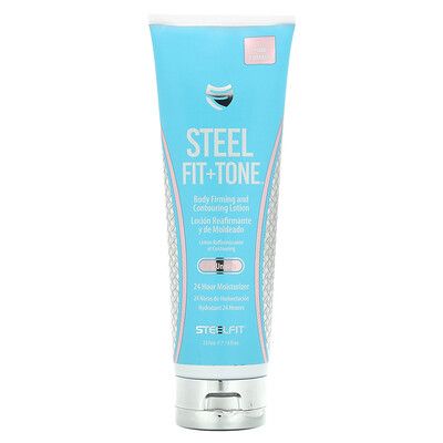 Steelfit Fit + Tone, Lotion Raffermissante Et Contournante, Pomelo Rose, 237 Ml 