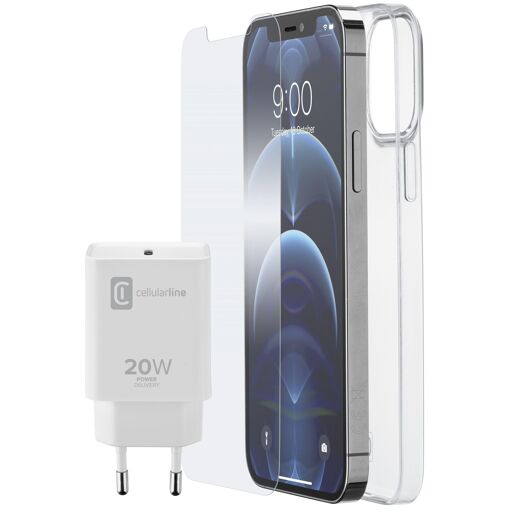 Cellularline STARTER KIT - iPhone - 12 Pro Max pour Apple iP