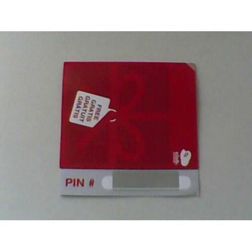 Carte Club Nintendo Non Grattée Pes 2011 3ds