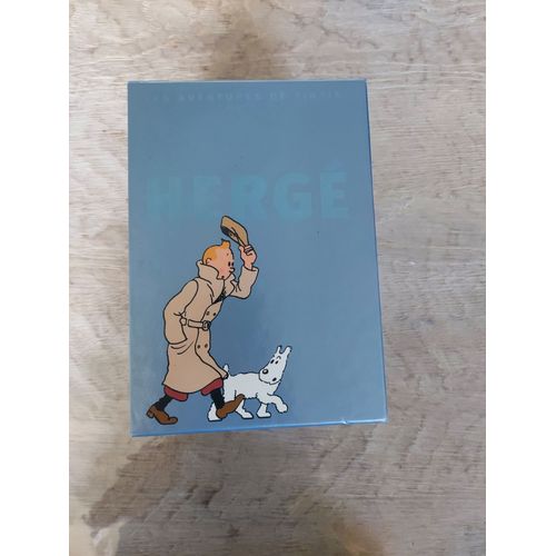 Les Aventures De Tintin - Coffret 8 Volumes : Edition Intégrale 75e Anniversaire