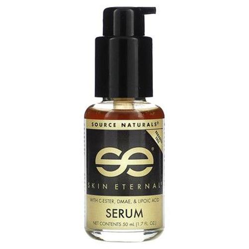 Source Naturals Skin Eternal Serum Avec C-Ester, Dmae Et Acide Lipoïque, 50 Ml 