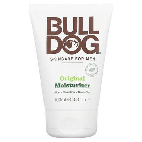 Bulldog Skincare For Men Crème Hydratante Originale, 3,3 Oz Fl (100 Ml) 