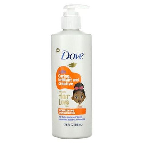 Dove Kids Care, Après-Shampooing Nourrissant, Pour Les Boucles, Les Boucles Et Les Ondulations, 518 Ml 