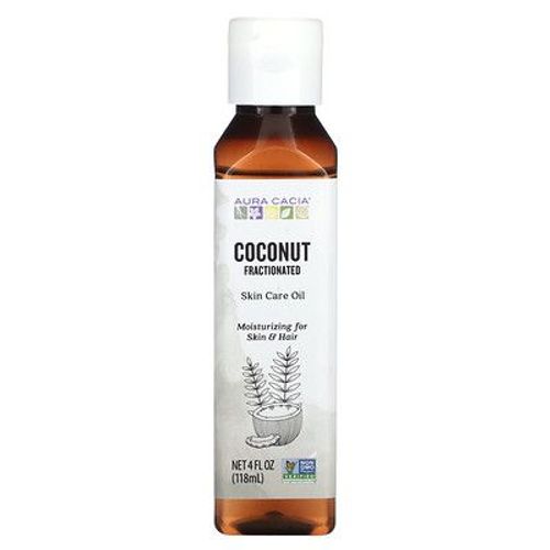 Aura Cacia Huile De Soin De La Peau Fractionnée, Noix De Coco, 118 Ml 