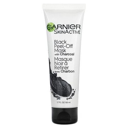 Garnier Skinactive, Masque De Beauté Peel-Off Noir Au Charbon, 50 Ml 