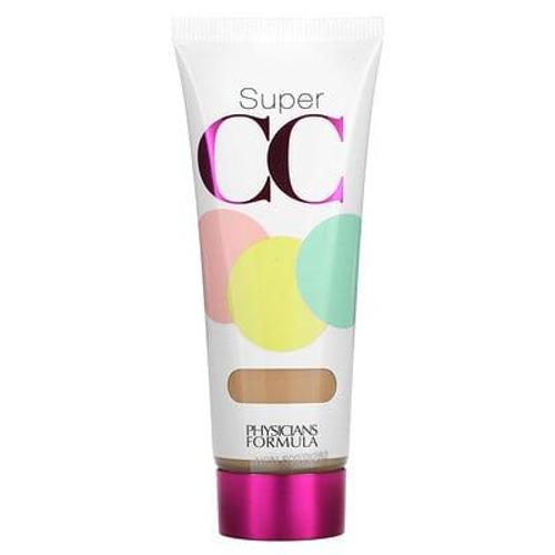 Physicians Formula Super Cc, Crème De Soin Et De Correction De Couleur, Fps 30, Légère, 35 Ml 