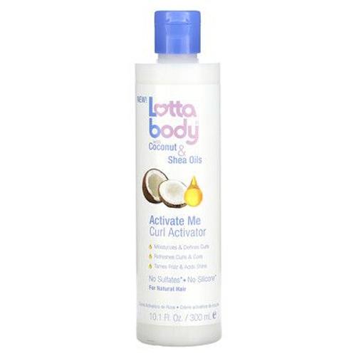 Lottabody Activate Me, Activateur De Boucles Aux Huiles De Noix De Coco Et De Karité, 300 Ml 