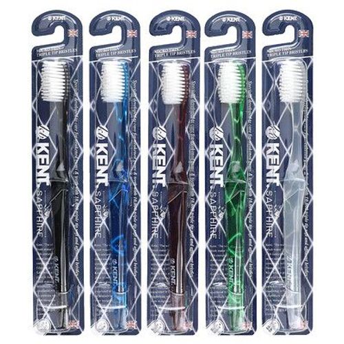 Kent Brosse À Dents Ultradouce, Saphir, 5 Brosses À Dents 