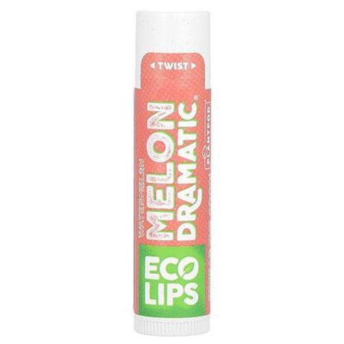 Eco Lips Melon Dramatic, Baume À Lèvres, Pastèque, 4,25 G 