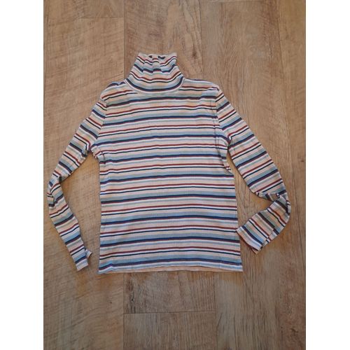 T-Shirt Fille Col Roulé C&a 10 Ans