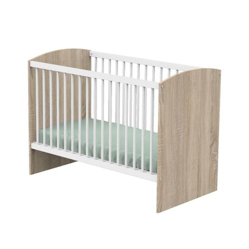 Lit Bébé 60x120 Cm Access Bois Blanc - Sauthon Meubles