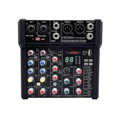 DEFINITIVE AUDIO - TM 22 BU-DSP - Mixeur USB DSP