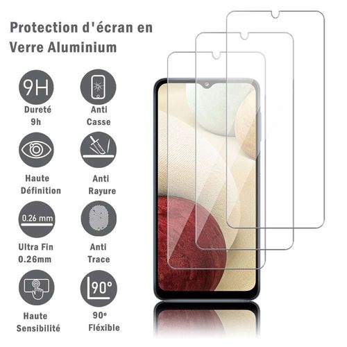 3 Films Protection D'écran En Verre D'aluminium Super Résistant 9h Pour Xiaomi Redmi Note 7/ Redmi Note 7 Pro 6.3", Définition Hd, Anti-Rayures, Anti-Empreintes Digitales
