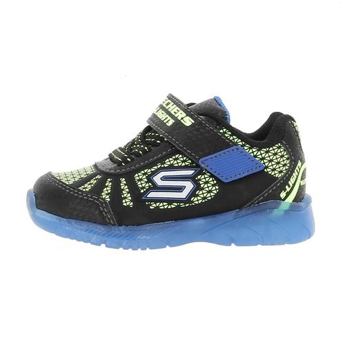 Scratch Skechers Illumisbrights/tuff Track Noir