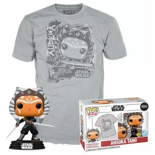 Pop&tee - Star Wars Le Mandalorien - Ahsoka (Gw) Taille M