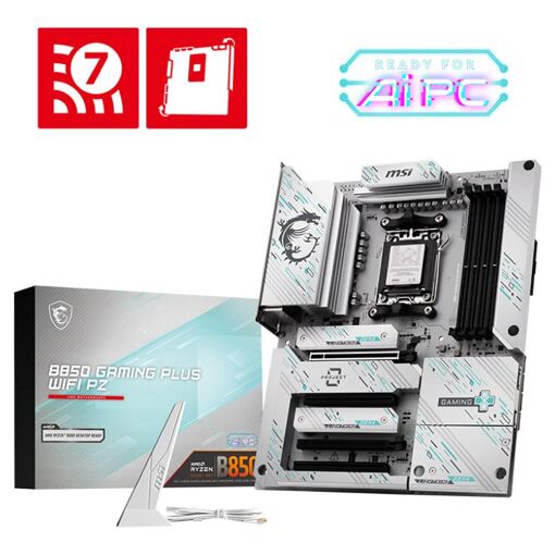 MSI B850 GAMING PLUS WIFI PZ carte mère AMD B850 Emplacement AM5 ATX