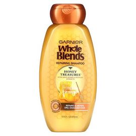 Garnier Whole Blends, Shampooing Réparateur Honey Treasures, 370 Ml 
