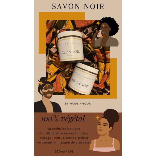 Savon Noir 250ml  