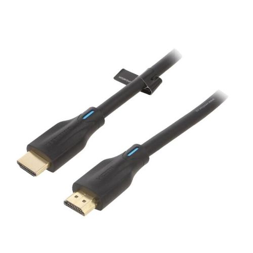 Cable HDMI 2.1 prise male des deux cotes UHD 4K 3D 3m - Noir