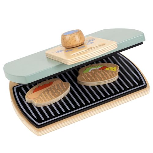 Jeu D'imitation - Le Barbecue En Bois - Jeu Montessori
