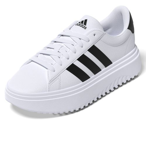 Chaussures Grand Court Platform - Ie1092 Blanc - 36