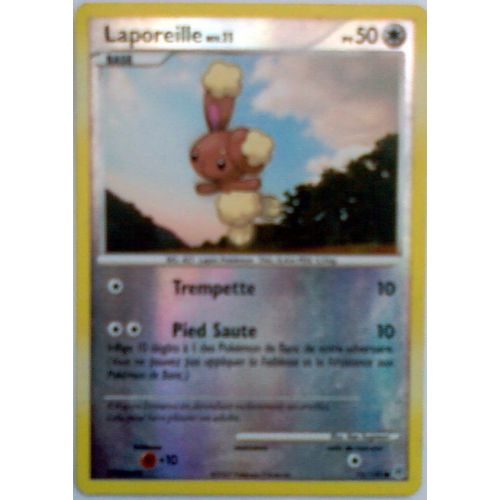 Pokemon - Laporeille Niv.11 - 50pv Carte N°73/130