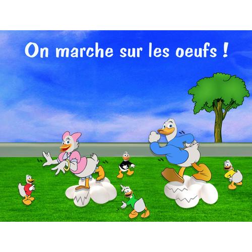 Jeu De 70 Carttes " On Marche Sur Les Oeufs ! "