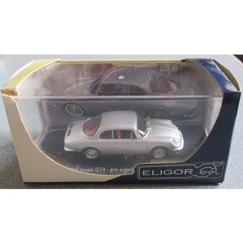 Alpine Coupé Gt4- Gris Argent Métallisé 16.003- Modèle Réduit Eligor 1962 Pour Collectionneur- 1/43ème-Eligor