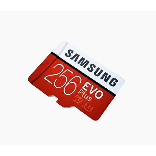 Carte mémoire micro SD SDXC Samsung Evo plus micro SD 256Go classe 10 U1 sans l'emballage(en vrac)