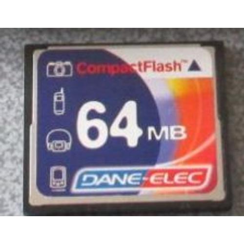 Carte compact-flash 64mb Dane-Elec