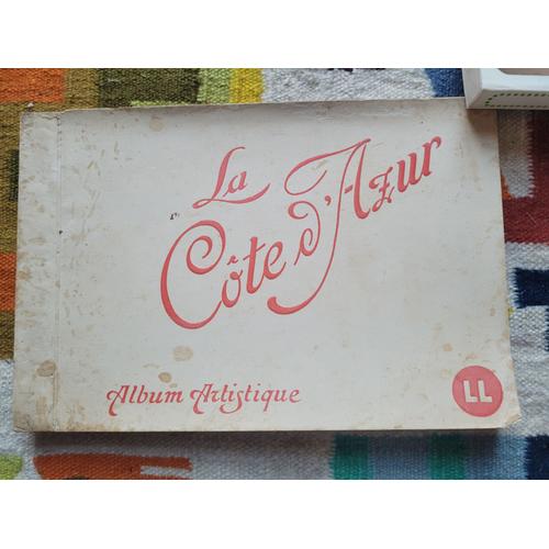 La Côte D'azur, Album Artistique De 24 Photographies En Jolies Coloris. Editions : Ll