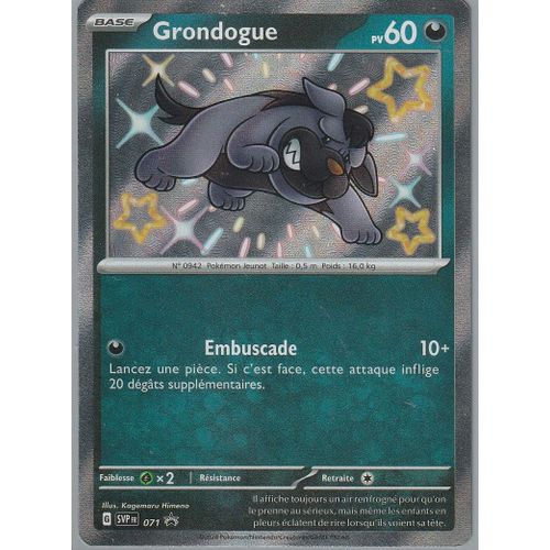 Carte Pokémon - Grondogue - Svp 071 - Promo - Ev4,5 Destinées De Paldea