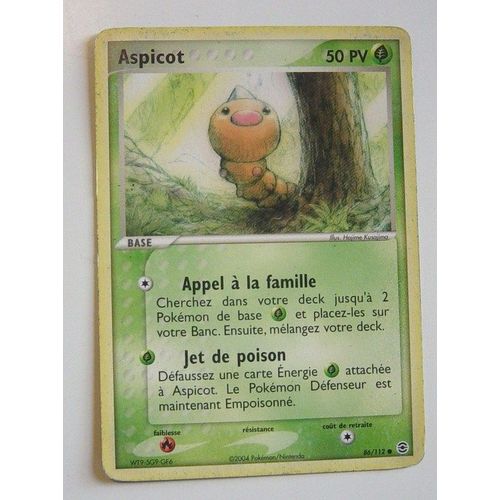 Aspicot  - Rouge Feu / Vert Feuille - 86/112 - Vf - 50 Pv
