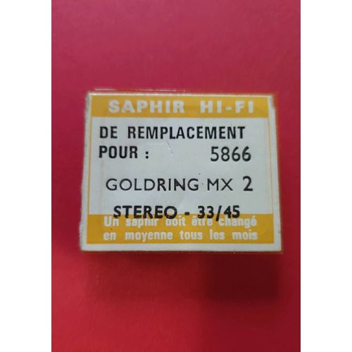 Saphir ZAFIRA 5866 - GOLDRING MX 2