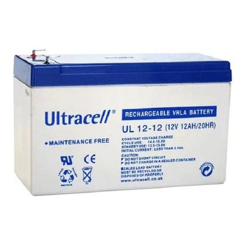 Batterie plomb - Ultracell UL 12-12 - 12V 12Ah, gamme UL