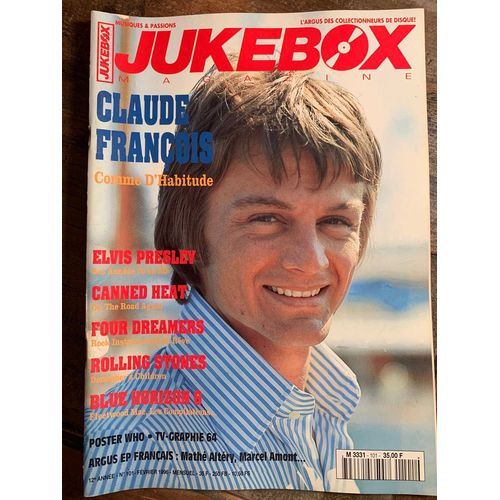 Jukebox Magazine Numéro 101  Février 1996 - Claude François Comme D'habitude