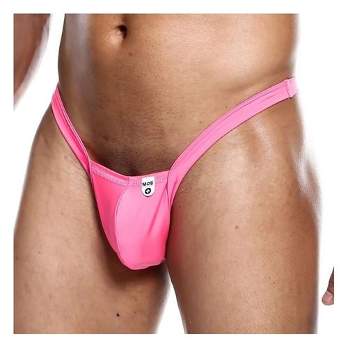 String Thong Buns Rose Mob Eroticwear