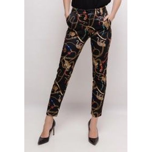 Pantalon Chaine Noir Femme 101 Idees Paris Taille L/Xl