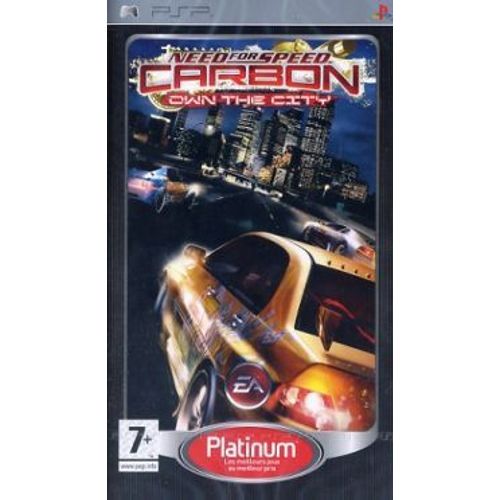 Need For Speed Carbon - Platinum Psp