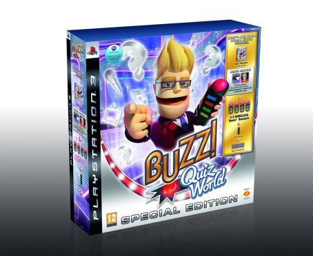 Buzz ! Quiz World (+ 4 Buzzers) Ps3