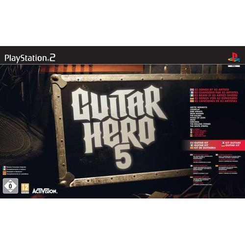 Guitar Hero 5 + Guitare Ps2