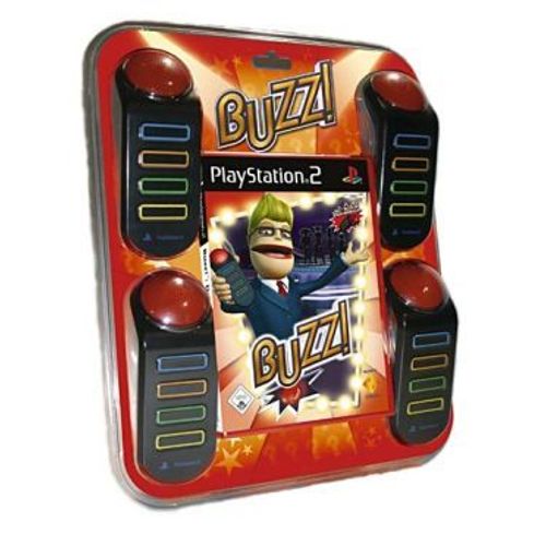 Buzz The Big Quizz + Buzzer Ps2