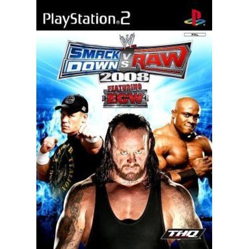 Wwe Smackdown Vs Raw (Édition 2008) (Jeu) Ps2