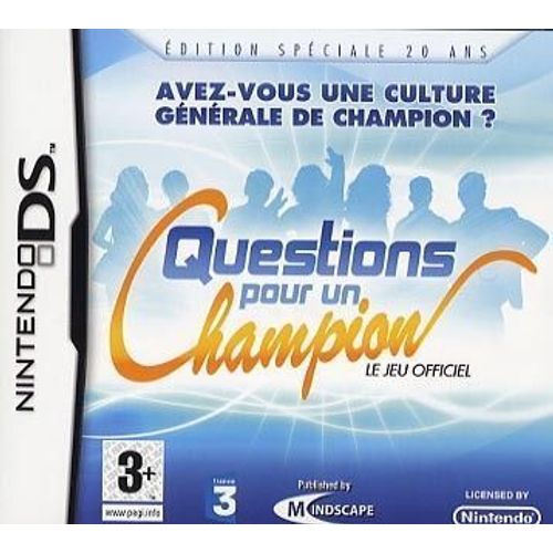 Questions Pour Un Champion Nintendo Ds