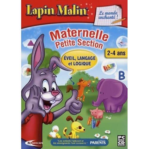 Lapin Malin Maternelle 1 Le Monde Enchanté 2009/2010 Pc