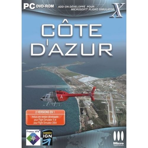 Côte D'azur - Add-On Pour Flight Simulator X Pc