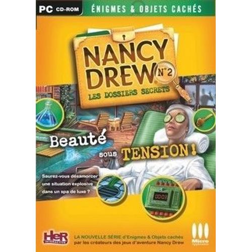 Enigmes & Objets Cachés - Nancy Drew - Les Dossiers Secrets N°2 : Beauté Sous Tension ! Pc