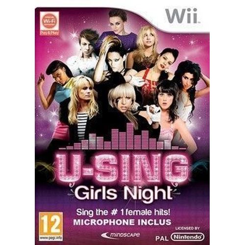 U-Sing - Girls Night + Microphone Wii