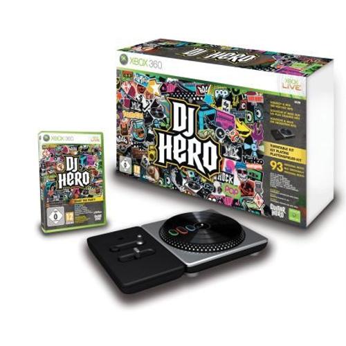 Dj Hero + Platine Dj Hero Xbox 360